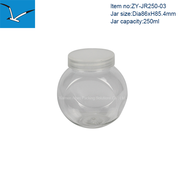 250ml PET jar 250ml PET jar