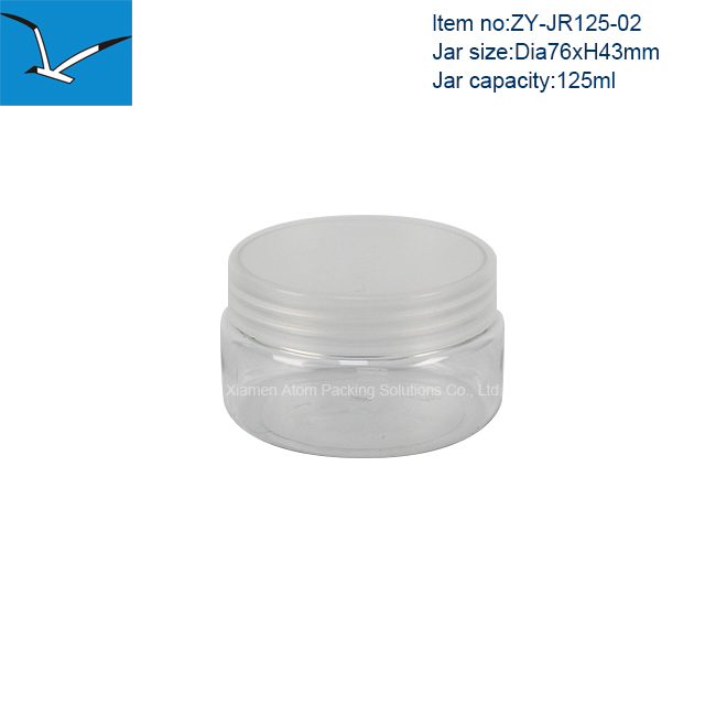125ml PET jar 125ml PET jar