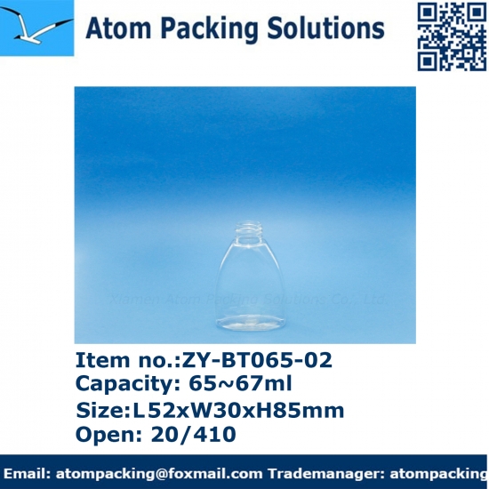 65~67ml pet bottle