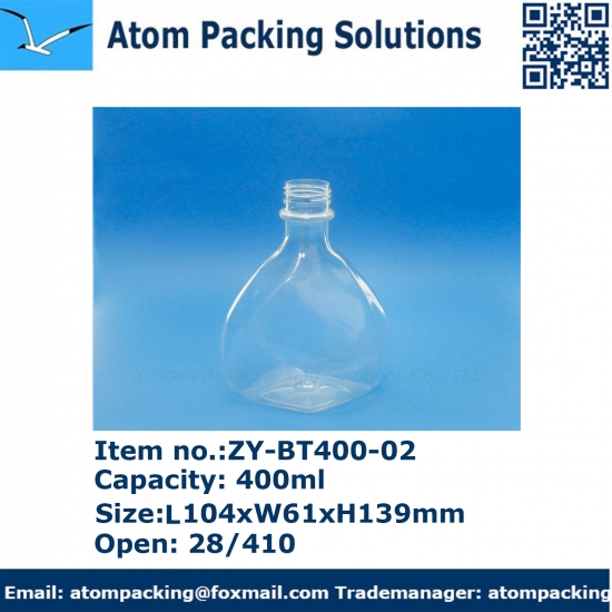 400ml plastic bottle