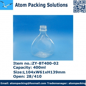 400ml plastic bottle