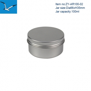 100g aluminum jar