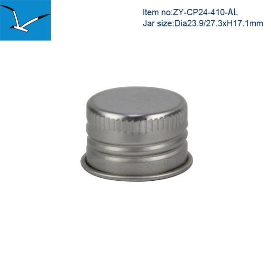 24/410 aluminum cap