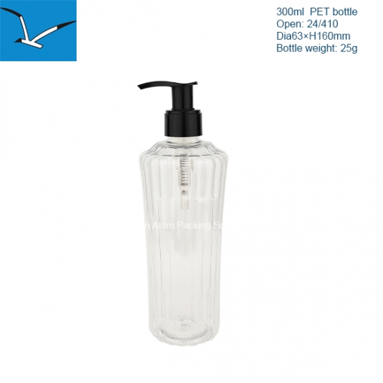 300ml PET lotion bottle