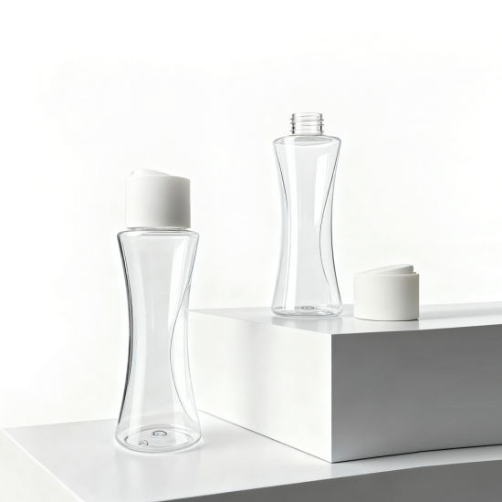 200ml PET Cylinder Plastic Bottle