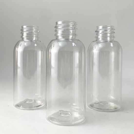 50ml Empty Clear PET Plastic Bottle Screw Cap Sprayer Pump Refillable Atomizer for Cosmetic Perfume Oil Travel Mist Bottles
